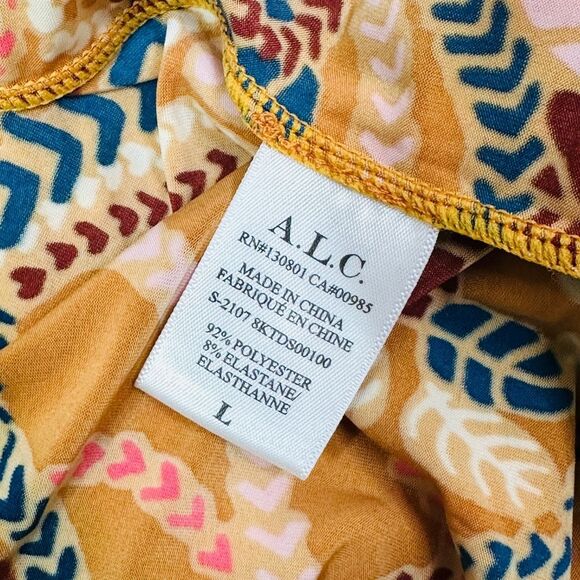 A.L.C. Ansel Printed Mini Slip Dress - Size Small - Picture 6 of 7